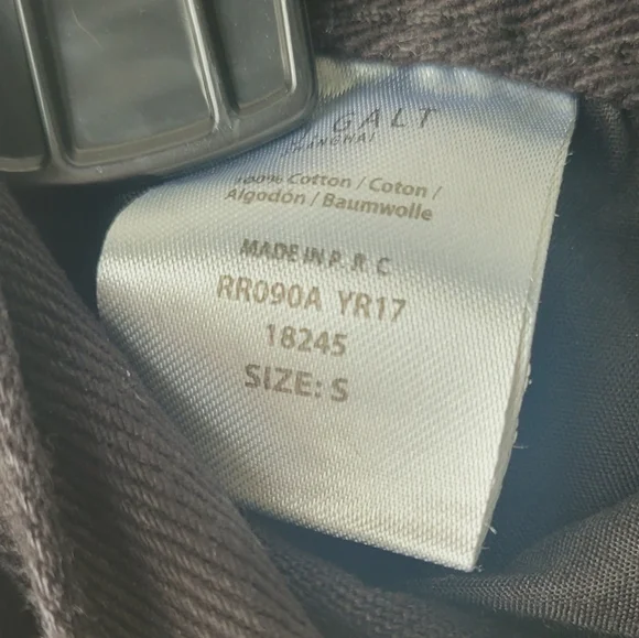 J. Galt Brandy Melville Painter Pants Black Slim Leg Size Small - Picture 8 of 8